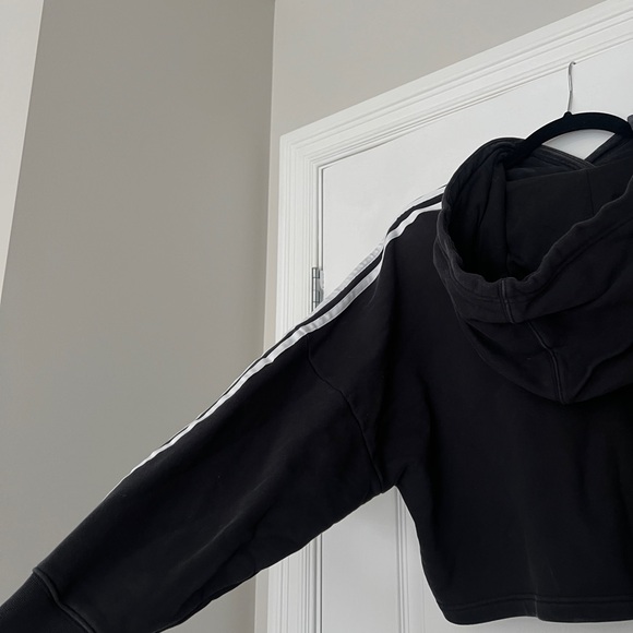 Adidas Cropped Hoodie - Small - Picture 2 of 3